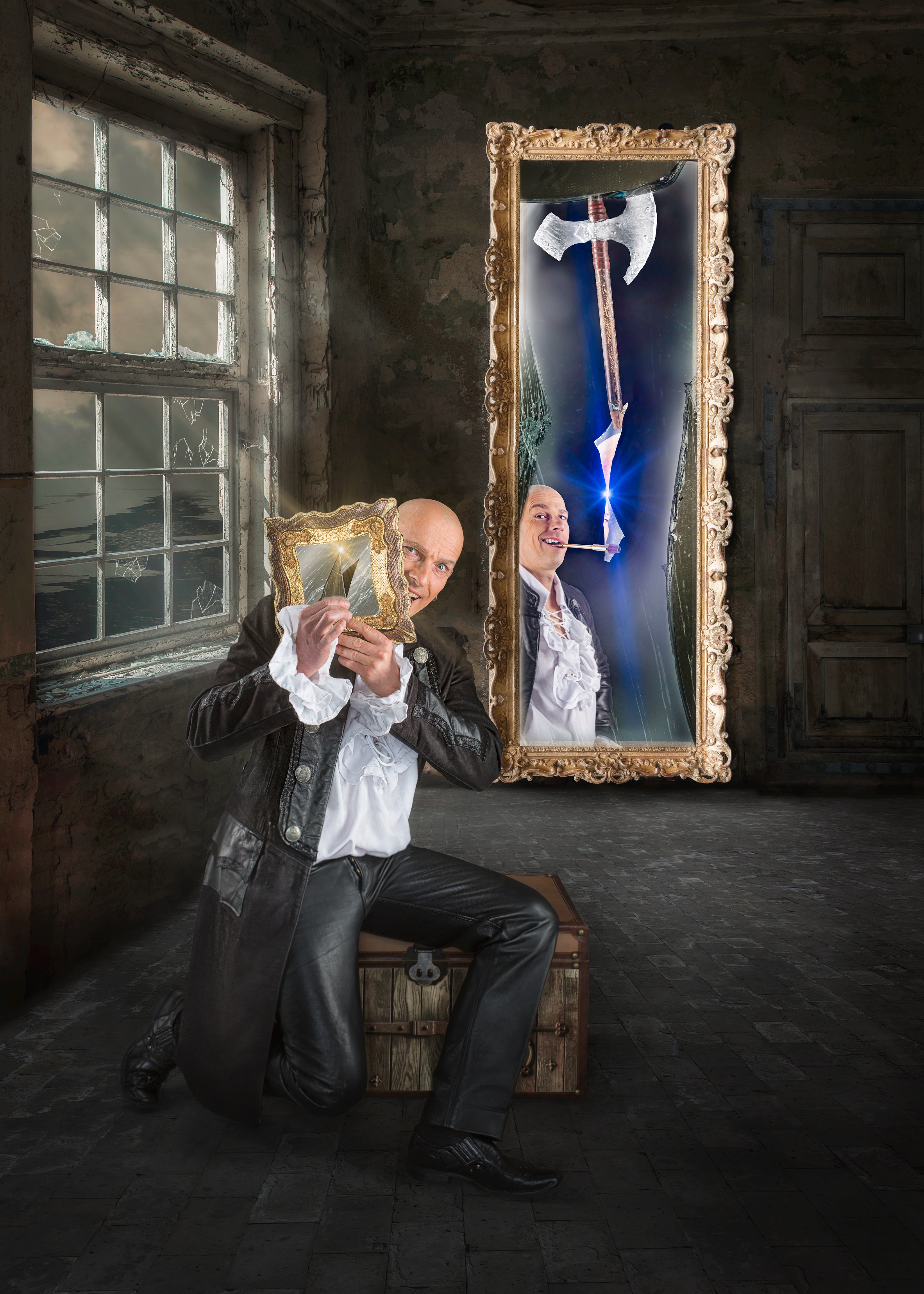 Wolf Fisher Broken Glass Balance