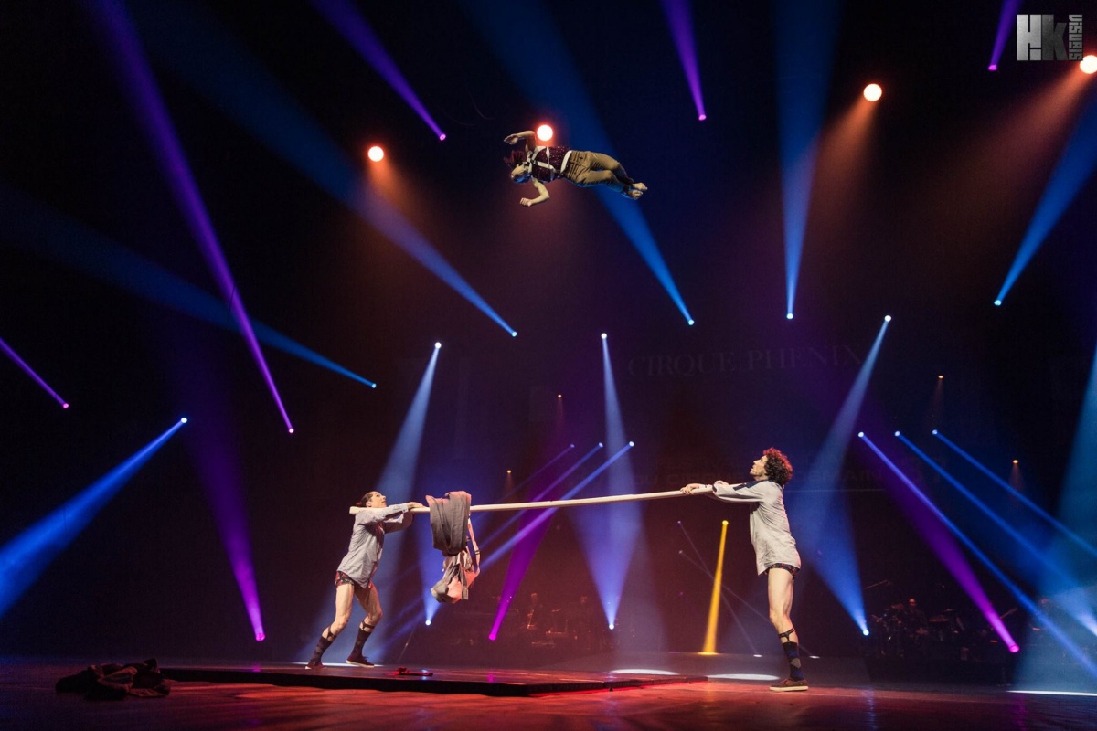 Festival International du Cirque 2018 - Numéro Moi et les autres - barre russe