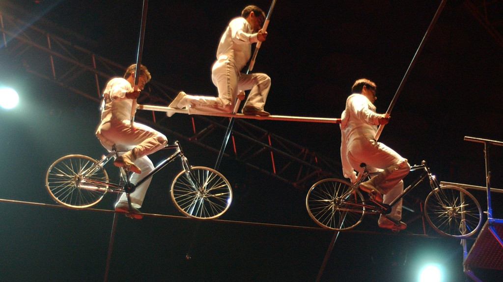 Festival International du Cirque 2002 - Numéro Troupe Les Quiros