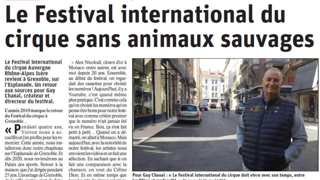 Le Festival international du cirque sans animaux sauvages