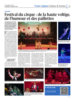 Festival du cirque : de la haute voltige, de l’humour et des paillettes