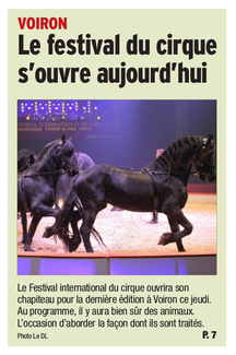 Le festival du cirque s’ouvre aujourd’hui