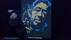 TABLEAU de Jean-Pierre BLANCHARD - Gainsbourg