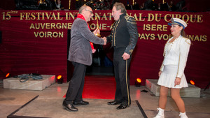 Festival International du Cirque 2016 - Remise des prix du Pays Voironnais Petra et Roland Duss