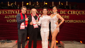 Festival International du Cirque 2016 - Remise de prix étoile d'argent Nicol Nicols