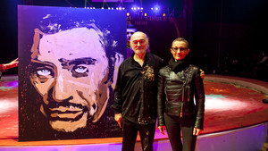 Enchère tableau Blanchard de Hallyday