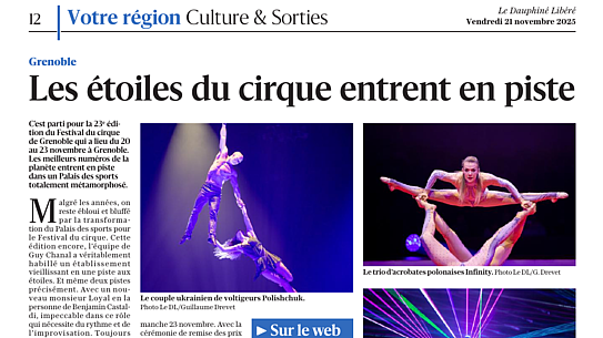 Le Dauphiné Libéré - Vendredi 21 novembre 2025