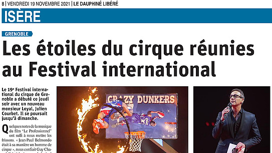 Les étoiles du cirque réunies au Festival international