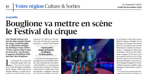 Le Dauphiné Libéré - Jeudi 20 novembre 2025