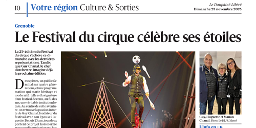e Dauphiné Libéré - Dimanche 23 novembre 2025