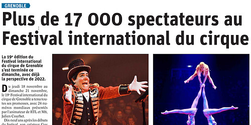 Plus de 17 000 spectateurs au Festival international du cirque