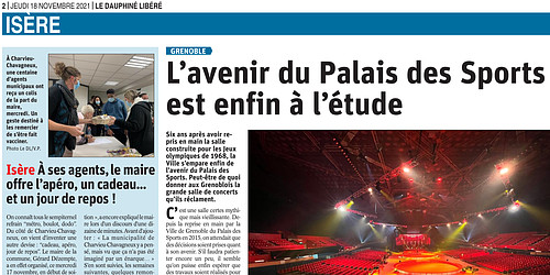 L’avenir du Palais des Sports est enfin à l’étude