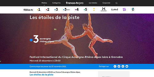 Les étoiles de la piste