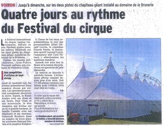 Image 4 jours au rythme du Festival du Cirque
