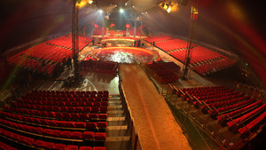 Festival International du Cirque intérieur du chapiteau - configuration