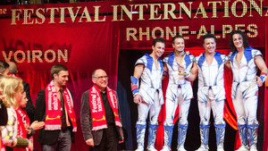 Festival International du Cirque 2015 - Remise des prix étoile d'or Messoudi Brothers