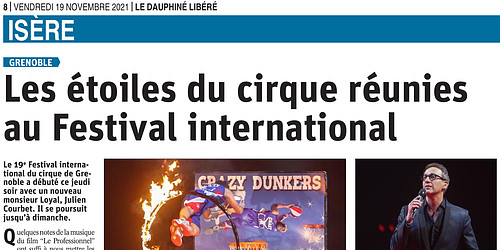 Les étoiles du cirque réunies au Festival international